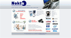 Desktop Screenshot of noktaelektronik.com